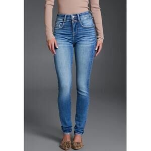 Buckle Black Bamberg 2 High Rise Fit No. 35 Skinny Stretch Jeans Size 24x32